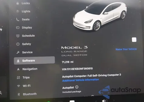 2022 Tesla Model 3 Long Range Dual Motor All-Wheel Drive from USA, damaged, VIN 5YJ3E1EB3NF360810